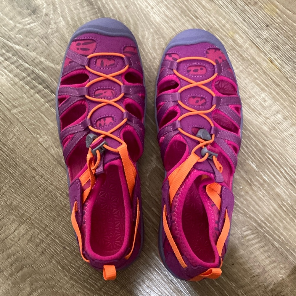 Keen Pink and Orange Adventure Sandals